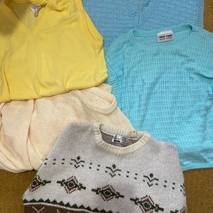 Vintage Sweater Lot